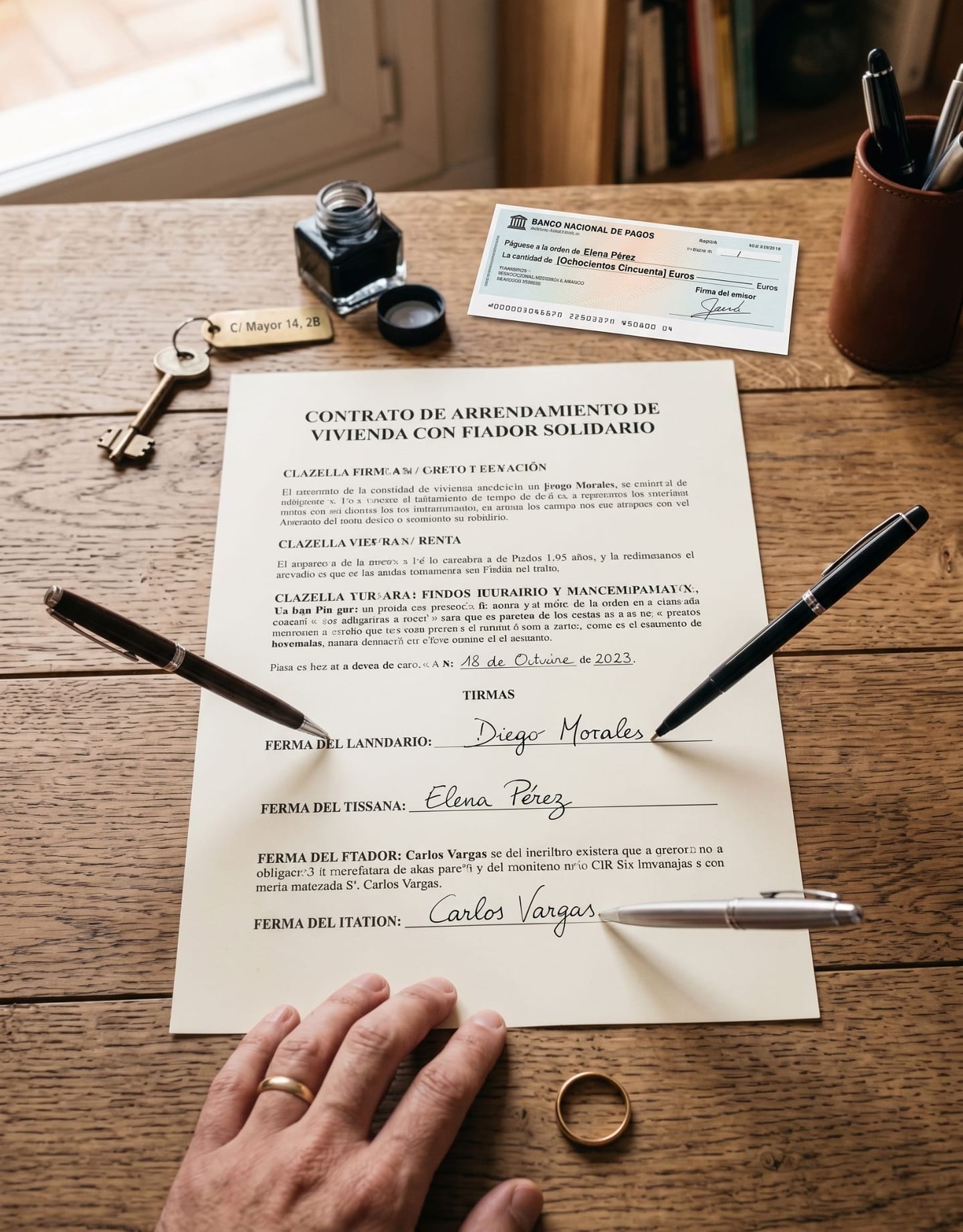 Contrato de arrendamiento para particulares
